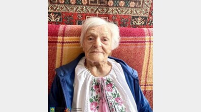 Фото: Найстарша львів’янка Олена Рибалко відзначила 107-й день народження