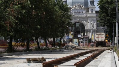 Фото: Рух транспортних засобів на вул. Чернівецькій перекрито частково