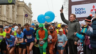 Фото: У Львові розпочався масштабний міжнародний півмарафон