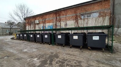 Фото: ЛКП «Львівспецкомунтранс» запустило пілотний проєкт з роздільного збору сухих відходів