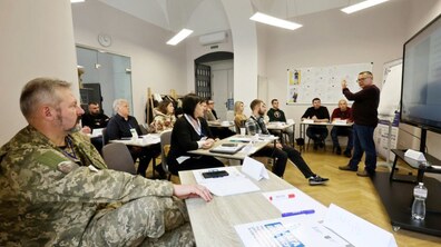 Фото: Понад два десятки ветеранів та їх рідних навчають бізнесу