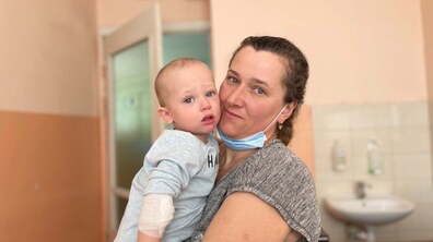 Фото: Вперше у Східній Європі однорічну дитину прооперували з допомогою робота Da Vinci