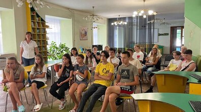 Фото: Юних читачів бібліотек Львова вчать сортувати відходи