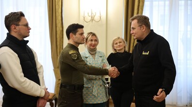 Фото: Ахтем Сеітаблаєв хоче зняти у Львові два фільми