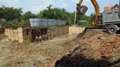 Фото: Міська Інспекція ДАБК здійснює перевірку об’єкту на вул. Стрийській, 266-А, де забудовник розпочав роботи без належних дозвільних документів