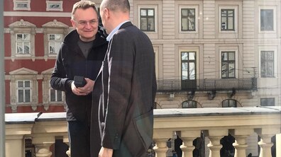 Фото: Міський голова зустрівся з президентом Радіо Свобода