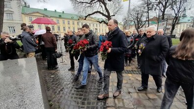 Фото: У Львові вшанували пам’ять В’ячеслава Чорновола
