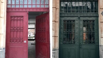 Фото: У Львові відновили історичну браму на вул.К.Левицького