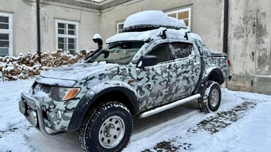 Фото: Для військових у Львові закупили авто, дрони та прилади нічного бачення