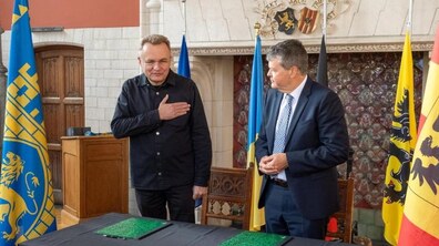 Фото: Бельгійське місто Мехелен стало побратимом Львова