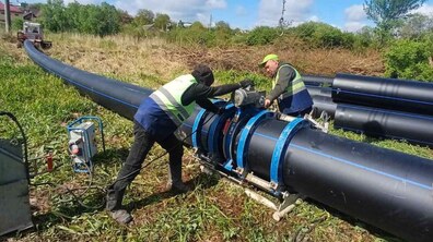 Фото: Понад 2,3 км нових водогонів проклав Львівводоканал у травні