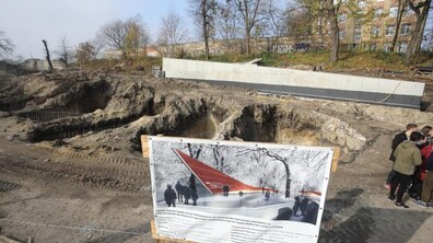 Фото: У Львові виконано 15% робіт зі спорудження Меморіалу пам’яті Героїв Небесної Сотні