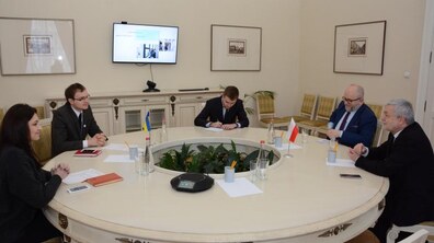 Фото: «Кожна нова зустріч – це нова можливість», - А.Москаленко під час зустрічі з Надзвичайним і Повноважним послом Республіки Польща в Україні 