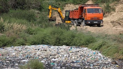 Фото: На Грибовицьому сміттєзвалищі розпочали підготовчі роботи до комплексної рекультивації