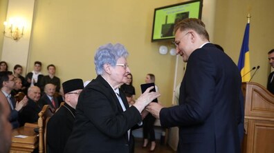 Фото: Олександру Сербенську відзначено «Орденом Лева»