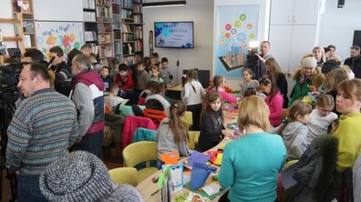 Фото: «Найближчим часом на Рясне буде ще одна медіатека», - А. Садовий