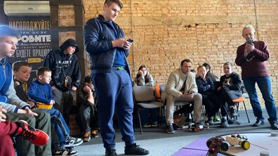 Фото: У Львові відбувся перший чемпіонат з робототехніки «Ліга Robosumo Lviv»