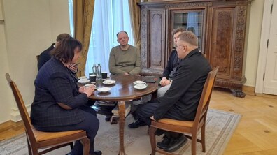 Фото: Міський голова Андрій Садовий провів зустріч із заступницею міністра розвитку громад та територій України Наталією Козловською