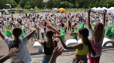 Фото з фестивалю Романа Балука для Львівської міської ради