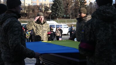 похорон військовослужбовця