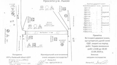 Фото: Завтра буде перекрито рух транспорту на вул. Просвіти