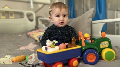 Фото: Львівські лікарі без жодної операції врятували 10-місячного малюка, який обпік одразу дві ніжки