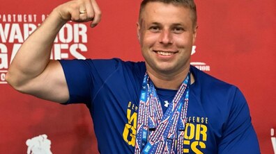 Фото: Віктор Легкодух здобув сьому медаль на Іграх Воїнів у США