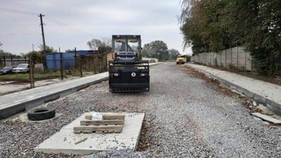 Фото: Капітальний ремонт вулиці Пластова триває