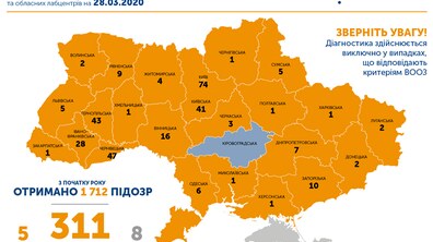 Фото: Зафіксовано ще два випадки захворювання на коронавірус