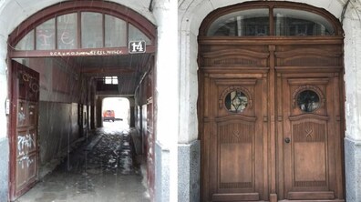 Фото: Для будинку на вул. Дорошенка, 14 виготовили нову дерев’яну браму