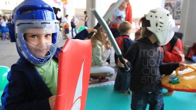 Фото: Ярмарок дитячого дозвілля у Львові відвідало понад 10 тис батьків та дітей