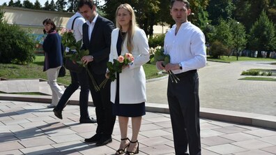 Фото: У Львові відкрили та освятили меморіальну таблицю о. Маркіяну Шашкевичу