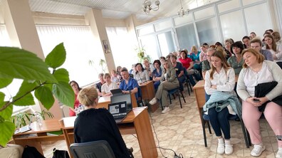 Фото: Канадські та американські медики лікували дітей у Першому медоб’єднанні Львова
