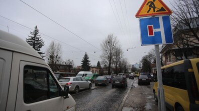 Фото: Із суботи, 7 березня, буде перекрито частину вул. Левандівської для руху транспорту