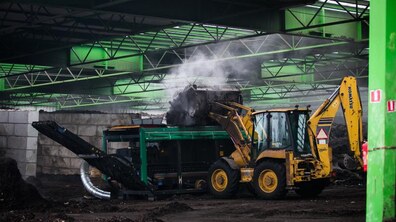 Фото: Перша міська станція компостування органіки запрацює у Львові цього місяця