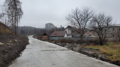 Фото: У Львові облаштували проїзд із вул. Малоголосківської на вул. Тунельну