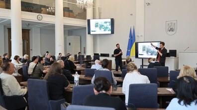 Фото із зустрічі Романа Балука для Львівської міської ради