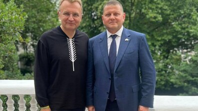 Фото: Андрій Садовий зустрівся з Валерієм Залужним