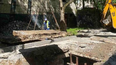Фото: На вул. Мазепи замінили 350 м аварійної ділянки водопроводу