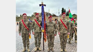 Фото: 45-тій артилерійській бригаді присвоєно почесне найменування імені генерала Мирона Тарнавського