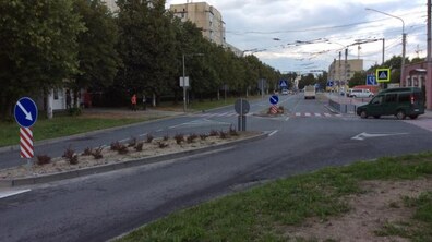 Фото: На перехресті вул. Тролейбусна-Рубчака проведено ремонтні роботи зі зміною організації дорожнього руху