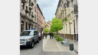 Фото: Вулиця Фурманська на 4 дні стане пішохідною – там облаштують зелені зони для спілкування та відпочинку