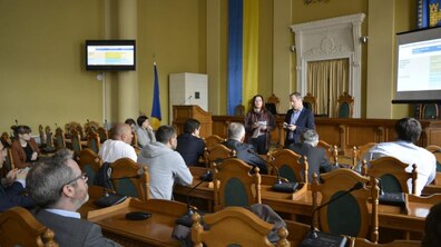 Фото: Компанія «Egis» презентувала депутатам Львівської міської ради план заходів вирішення проблеми з ТПВ
