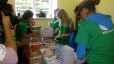 Фото: У Львові пройшли заходи під назвою «Шкільний портфель»