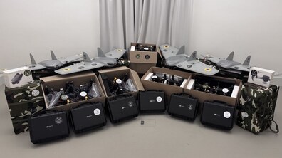 Фото: Громада Львова передала захисникам 458 дронів та безпілотні авіаційні комплекси