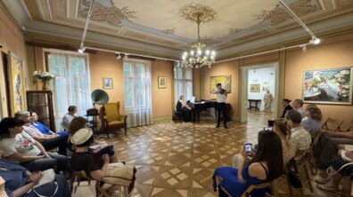 Фото: Липнева програма подій у Музично-меморіальному музеї Соломії Крушельницької