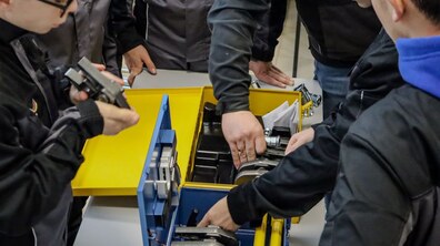 Фото: Німецькі партнери закупили у львівське училище сучасний тренажер для підготовки майбутніх сантехніків