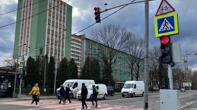Фото: Біля автовокзалу “Північний” (АС-2) на вул. Липинського змінили режим роботи світлофорів