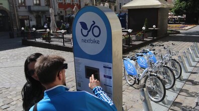 Фото: У системі велопрокату NextBike зареєстровано понад 10 тис. користувачів