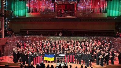 Фото: Львівський хор «Гомін» презентував українське Різдво у Швеції (відео)